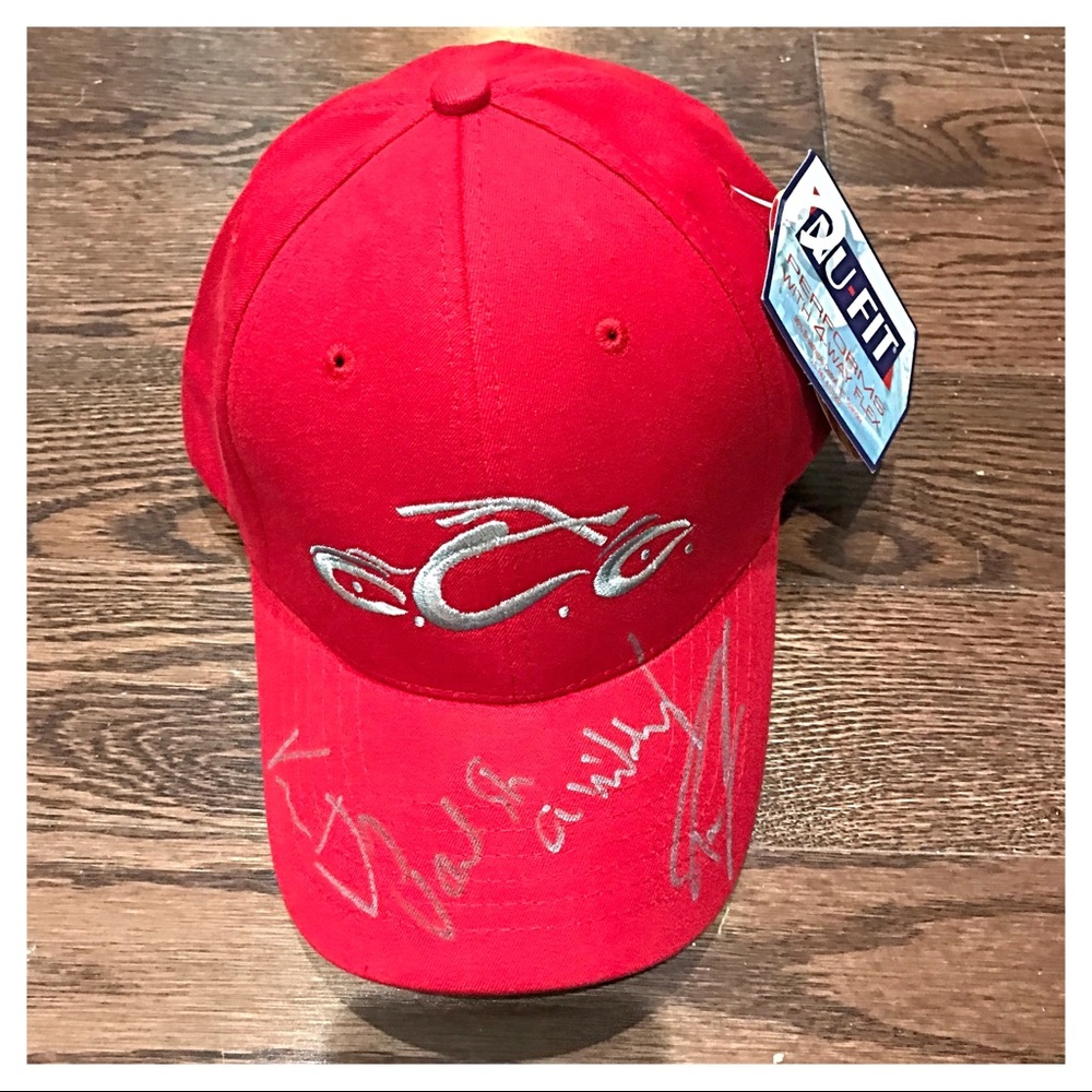 NWT {NU-FIT} Orange County Choppers Hat